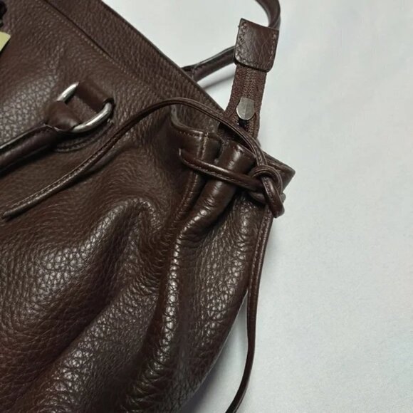 Marshall Field Brown Leather  Handbag NWT - Picture 8 of 11